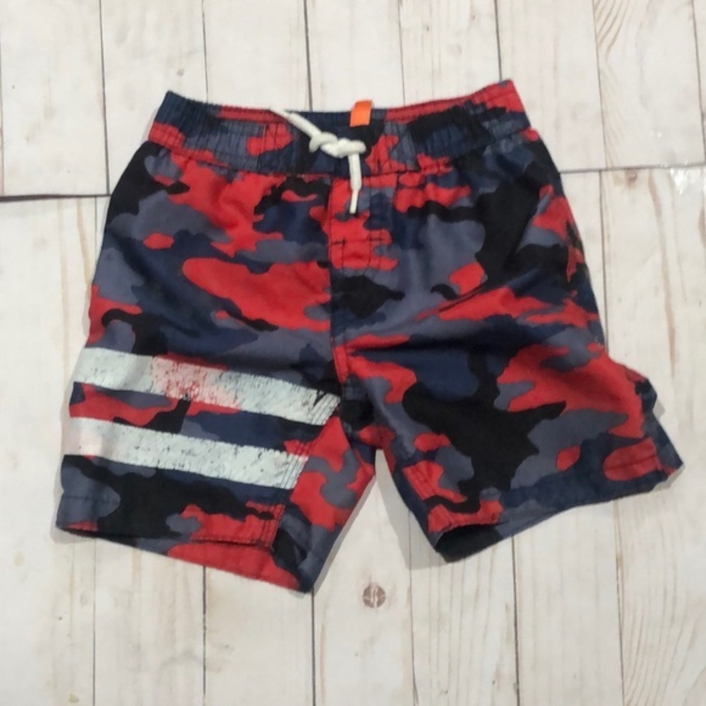 Joe fresh boys camo swim trunks